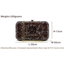 Load image into Gallery viewer, Women&#39;s Clutch With 2In1 Small &amp; Big Colour Stone - myStore20202019
