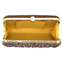 Load image into Gallery viewer, Women&#39;s Clutch With 2In1 Small &amp; Big Colour Stone - myStore20202019
