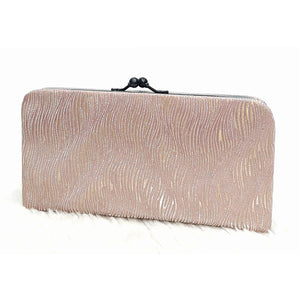 Women's Wallet With 2In1 Wave Shimmer Kiss Lock Design - myStore20202019
