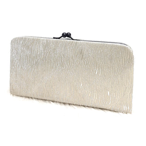 Women's Wallet With 2In1 Wave Shimmer Kiss Lock Design - myStore20202019