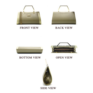 Women's Clutch With 2in1 Fancy Handle & Long Belt - myStore20202019
