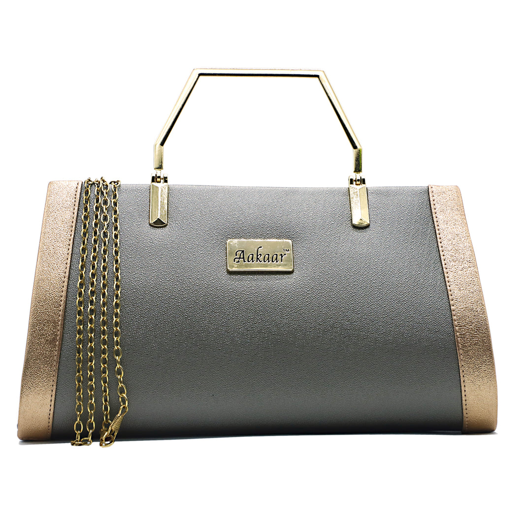 Women's Clutch With 2in1 Fancy Handle & Long Belt - myStore20202019