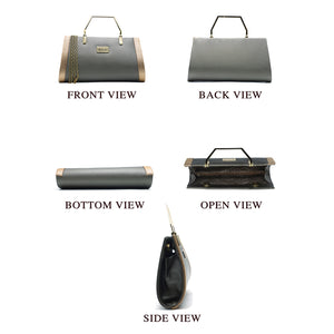 Women's Clutch With 2in1 Fancy Handle & Long Belt - myStore20202019