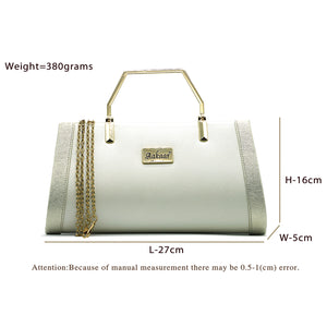 Women's Clutch With 2in1 Fancy Handle & Long Belt - myStore20202019