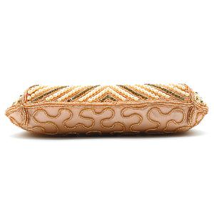 Women's Clutch With Beads Stone Waves Boat Design - myStore20202019
