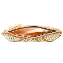 Load image into Gallery viewer, Women&#39;s Clutch With Beads Stone Waves Boat Design - myStore20202019
