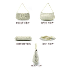 Load image into Gallery viewer, Women&#39;s Clutch With Beads Stone Waves Boat Design - myStore20202019
