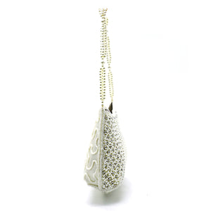 Women's Clutch With Beads Stone Waves Boat Design - myStore20202019