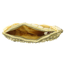 Load image into Gallery viewer, Women&#39;s Clutch With Bridal Pearl Work Wave Boat Design - myStore20202019
