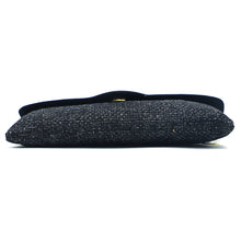 Load image into Gallery viewer, Women&#39;s Clutch With Two In One Flap Stone Jute Design - myStore20202019
