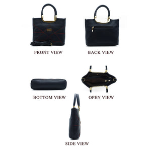Women's Handbag With 2In1 Designer Double Handle - myStore20202019