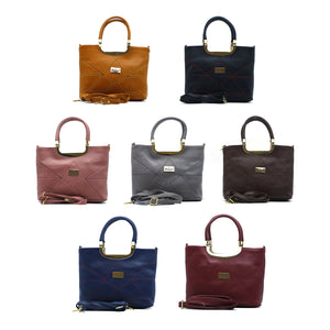 Women's Handbag With 2In1 Designer Double Handle - myStore20202019