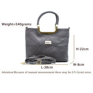 Women's Handbag With 2In1 Designer Double Handle - myStore20202019