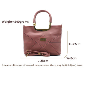 Women's Handbag With 2In1 Designer Double Handle - myStore20202019
