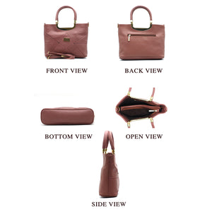 Women's Handbag With 2In1 Designer Double Handle - myStore20202019