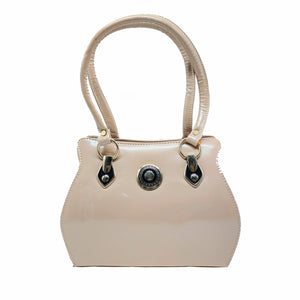 Women's Handbag With Black Handle Fitting & Jelly Design - myStore20202019