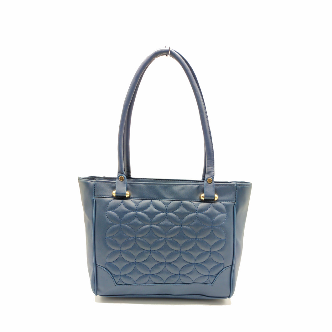 Women's Handbag With Circle Embose Design - myStore20202019