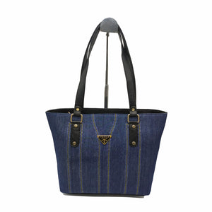 Women's Handbag With Denim Fabric Design - myStore20202019