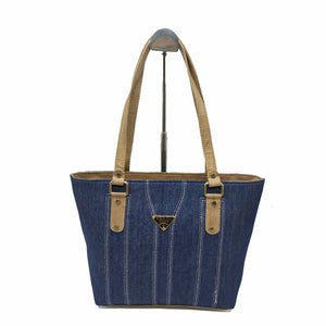 Women's Handbag With Denim Fabric Design - myStore20202019