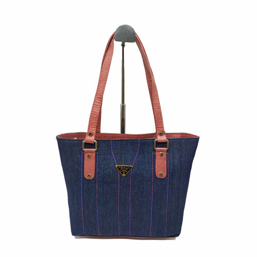 Women's Handbag With Denim Fabric Design - myStore20202019