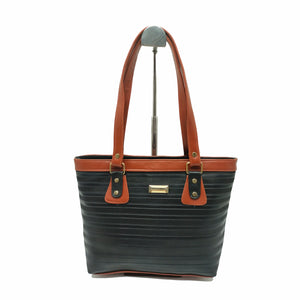 Women's Handbag With Double Color Design - myStore20202019