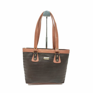 Women's Handbag With Double Color Design - myStore20202019