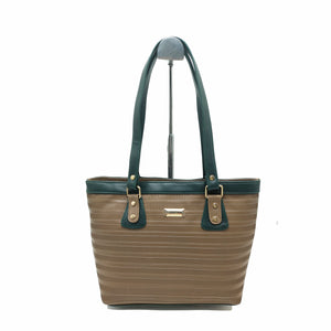 Women's Handbag With Double Color Design - myStore20202019