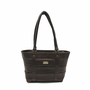 Women's Handbag With Embose Line Design - myStore20202019