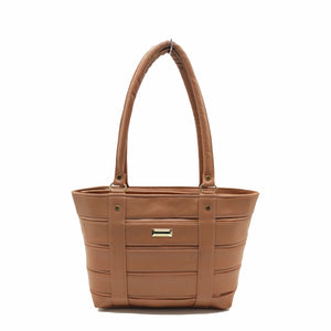 Women's Handbag With Embose Line Design - myStore20202019