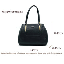 Load image into Gallery viewer, Women&#39;s Handbag With Front Lining Triple zip Closure Design - myStore20202019
