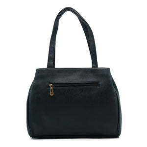 Women's Handbag With Front Lining Triple zip Closure Design - myStore20202019