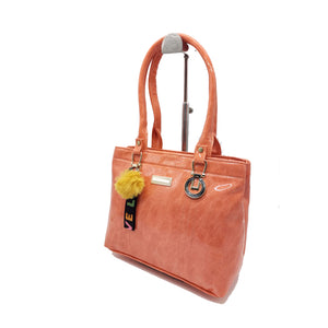 Women's Handbag With Fur Ball Hanging Ring Buckle Design - myStore20202019