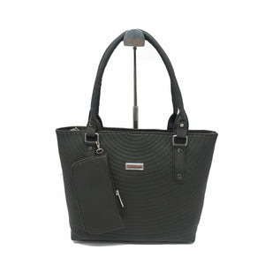 Women's Handbag With Half Circle Embose Design - myStore20202019