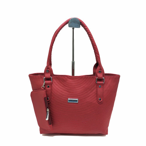 Women's Handbag With Half Circle Embose Design - myStore20202019