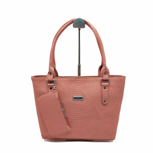 Women's Handbag With Half Circle Embose Design - myStore20202019