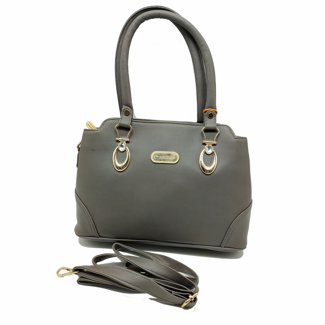 Women's Handbag With Stone Handle Fitting Design - myStore20202019