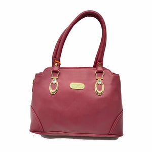 Women's Handbag With Stone Handle Fitting Design - myStore20202019