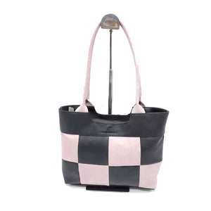 Women's Handbag With Two Color Checks Design - myStore20202019