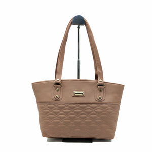 Women's Handbag With Wave Embose Design - myStore20202019