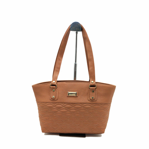 Women's Handbag With Wave Embose Design - myStore20202019