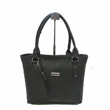 Load image into Gallery viewer, Women&#39;s Handbag &amp; Pouch With Criss Cross Design - myStore20202019
