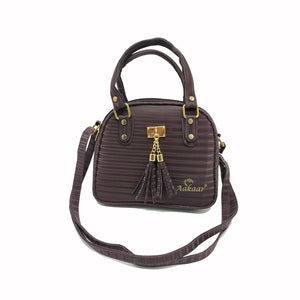 Women's Indian Sling Bag With 3D Two Jhumka Fitting Design - myStore20202019