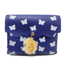Load image into Gallery viewer, Women&#39;s Indian Sling Bag With Zig Zag Print Fur Ball Design - myStore20202019
