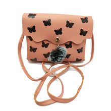 Load image into Gallery viewer, Women&#39;s Indian Sling Bag With Zig Zag Print Fur Ball Design - myStore20202019
