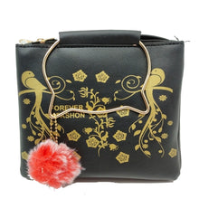Load image into Gallery viewer, Women&#39;s Indian Sling Bag With Cat Handle Birds &amp; Flowers Print Design - myStore20202019
