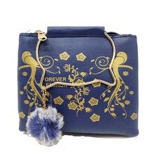 Load image into Gallery viewer, Women&#39;s Indian Sling Bag With Cat Handle Birds &amp; Flowers Print Design - myStore20202019
