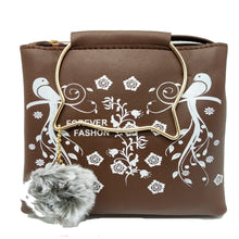 Load image into Gallery viewer, Women&#39;s Indian Sling Bag With Cat Handle Birds &amp; Flowers Print Design - myStore20202019

