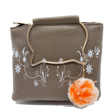 Load image into Gallery viewer, Women&#39;s Indian Sling Bag With Cat Handle Flower Climber Print Design - myStore20202019
