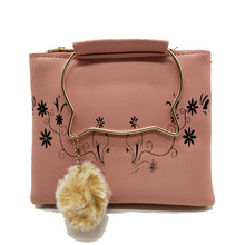 Load image into Gallery viewer, Women&#39;s Indian Sling Bag With Cat Handle Flower Climber Print Design - myStore20202019
