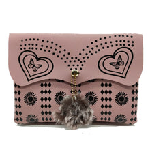 Load image into Gallery viewer, Women&#39;s Indian Sling Bag With Heart Butterfly Print Design - myStore20202019
